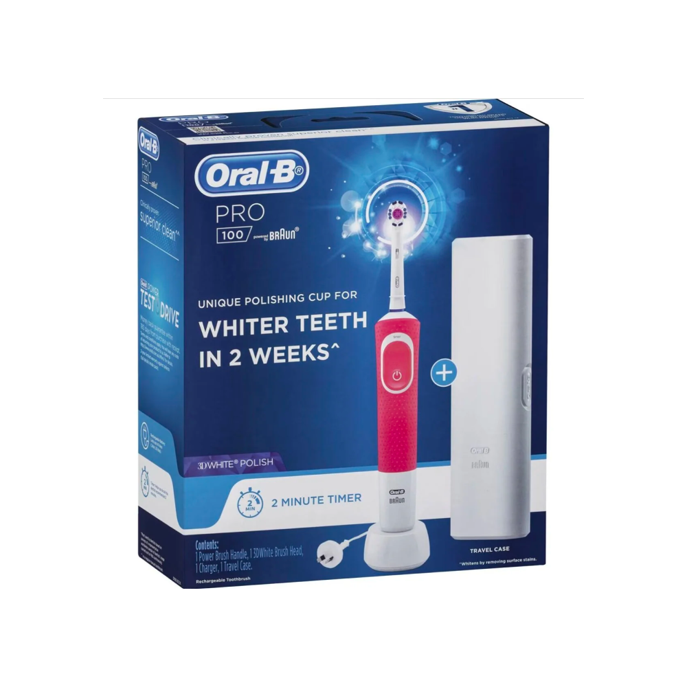 Oral-B Pro 100 3D White Polish Electric Toothbrush