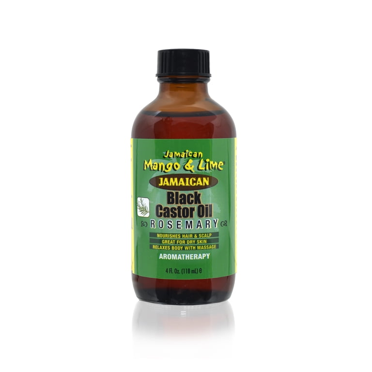 Jamaican Mango &amp; Lime Jamaican Black Castor Oil Rosemary 4oz
