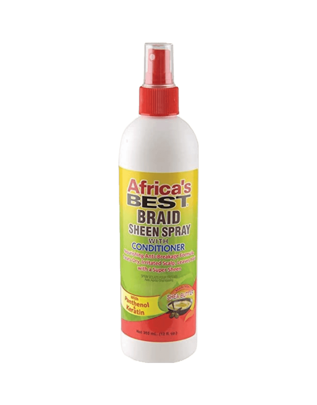 Africa's Best Braid Sheen Spray with Conditioner 12oz