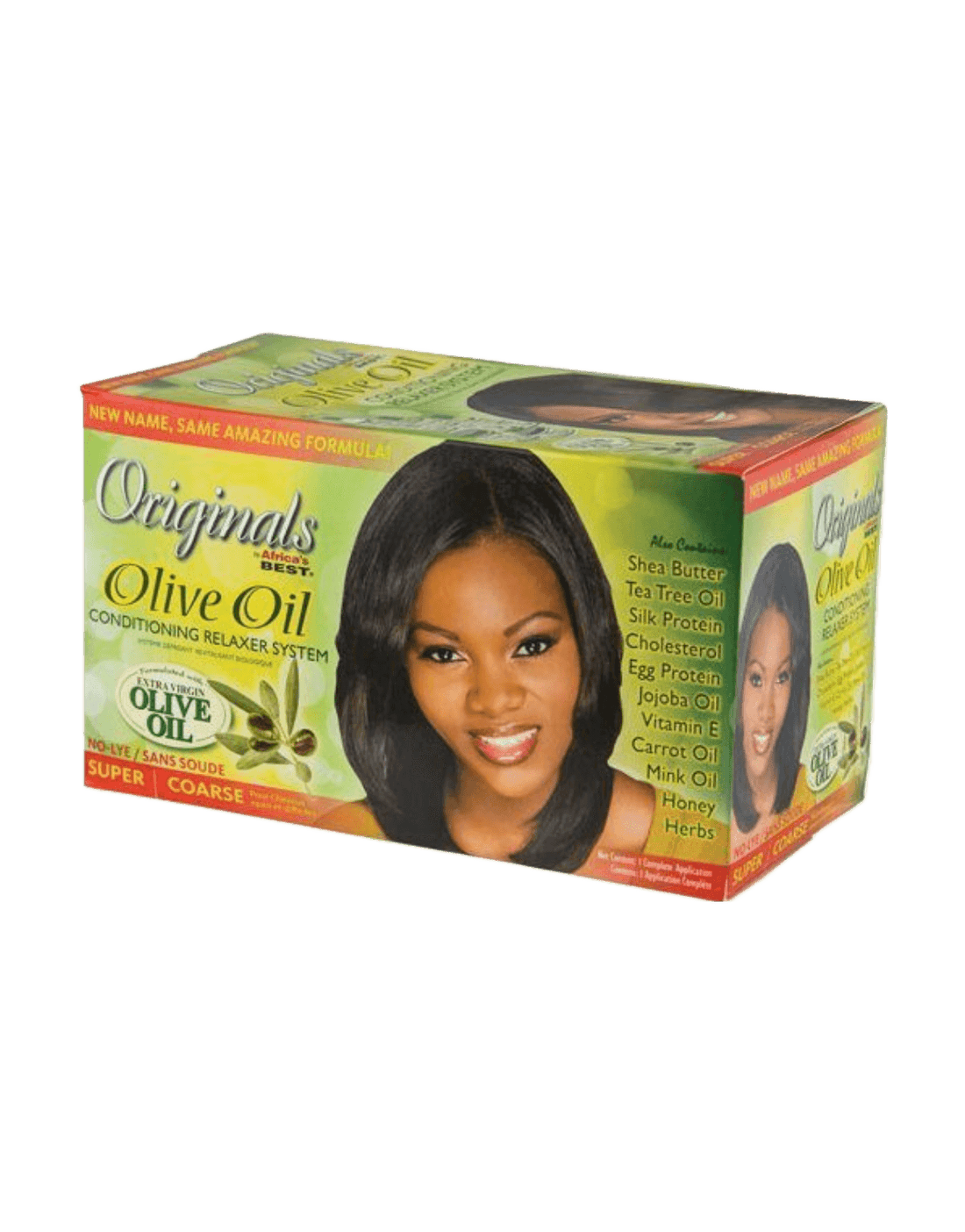 Originals by Africa's Best Olive Oil No-Lye Relaxer Kit Super