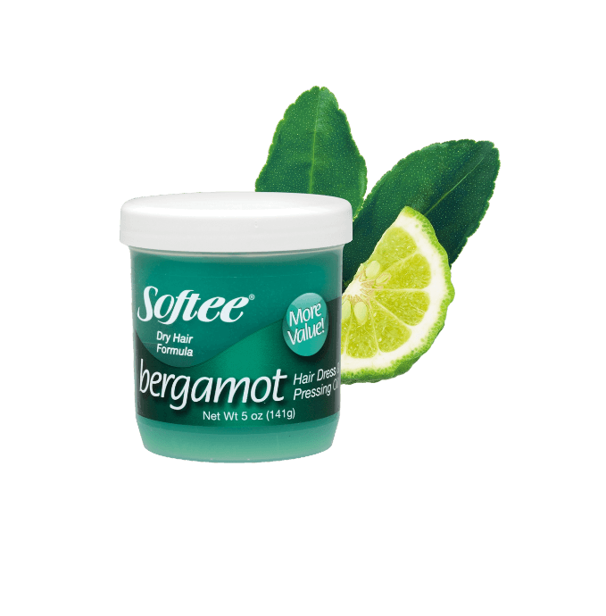 Softee Bergamot Green Hair Dressing &amp; Pressing Oil 5oz