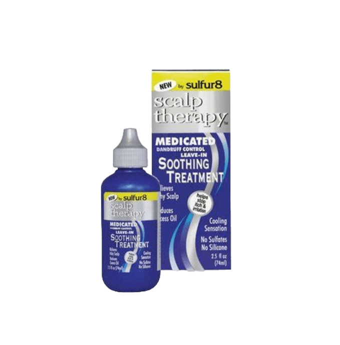Sulfur8 Scalp Therapy Medicated Leave-In Dandruff Control Soothing Treatment 2.5oz