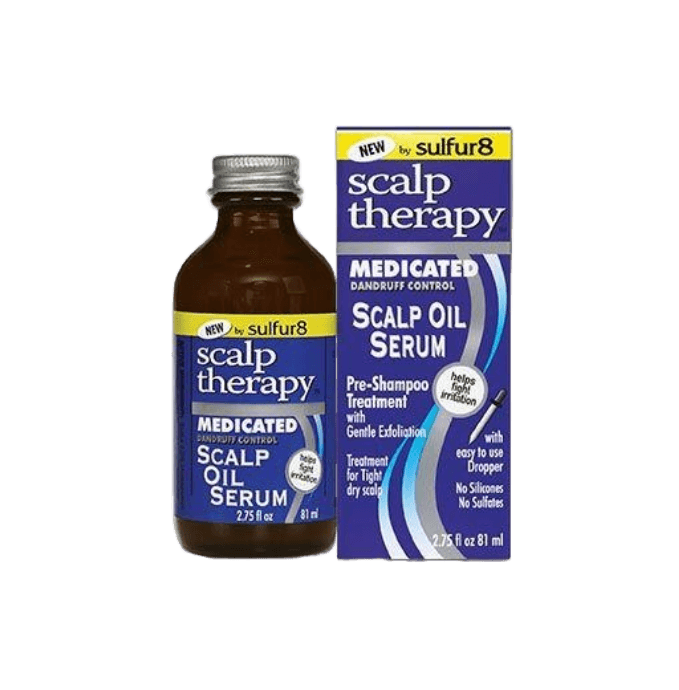 Sulfur8 Scalp Therapy Medicated Dandruff Control Scalp Oil Serum 2.75oz
