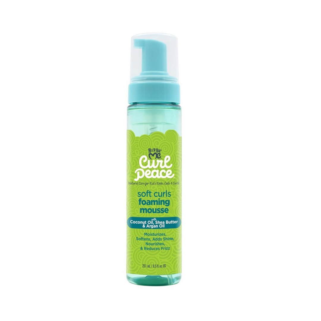 Just For Me Curl Peace Soft Curl Foaming Mousse 8.5oz