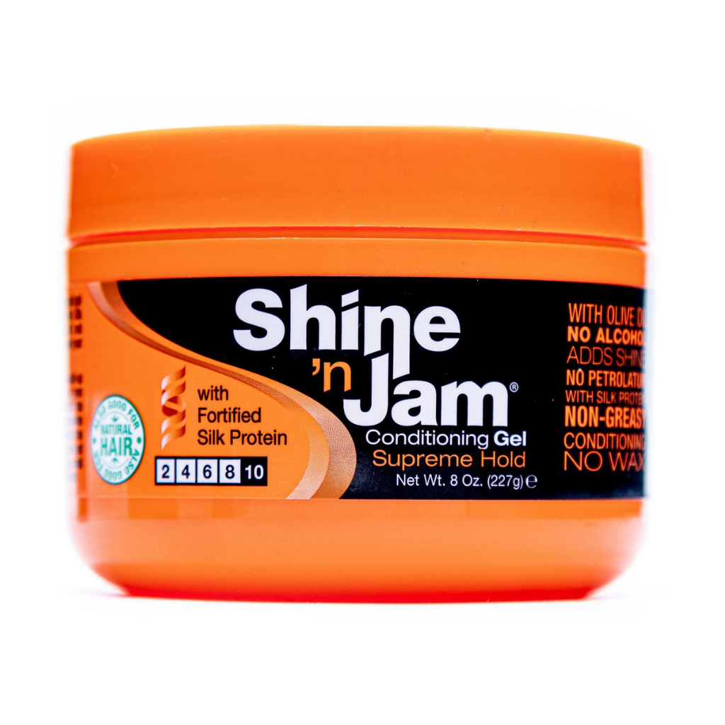 Ampro Shine n Jam Conditioning Gel Supreme Hold 8oz