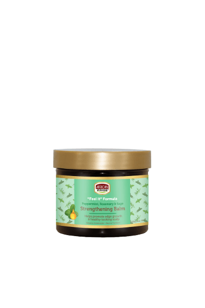African Pride Feel It Formula Peppermint Rosemary &amp; Sage Strengthening Balm 4oz