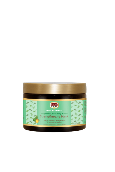 African Pride Feel It Formula Peppermint Rosemary &amp; Sage Strengthening Mask 12oz