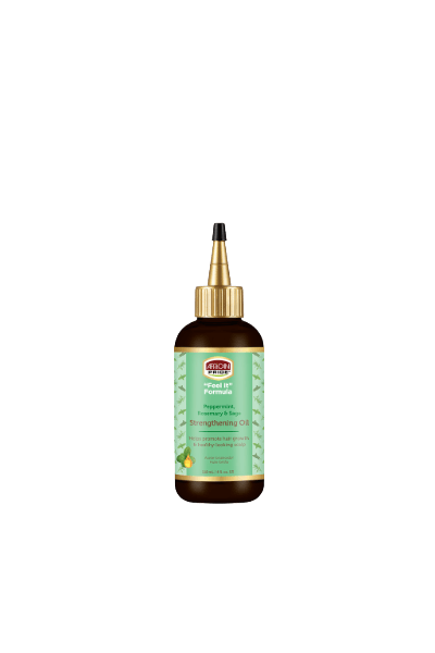 African Pride Feel It Formula Peppermint Rosemary &amp; Sage Strengthening Oil 4oz