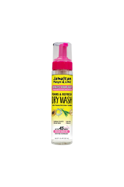 Jamaican Mango &amp; Lime Foams &amp; Refresh Dry Wash 8oz