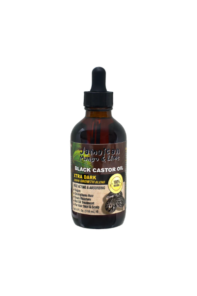 Jamaican Mango & Lime Jamaican Black Castor Oil Xtra Dark 4oz