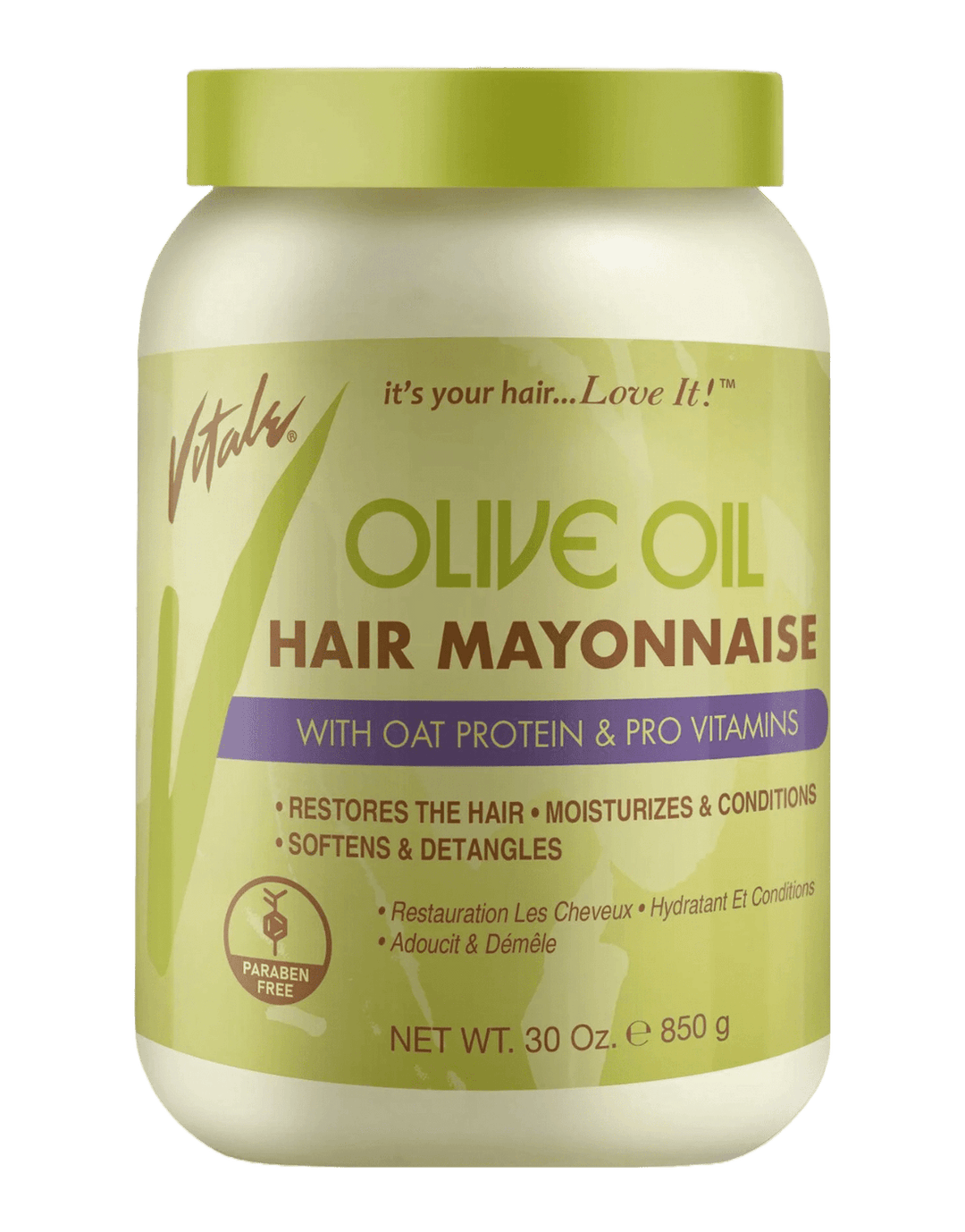 Vitale Olive Oil Hair Mayonnaise 30oz