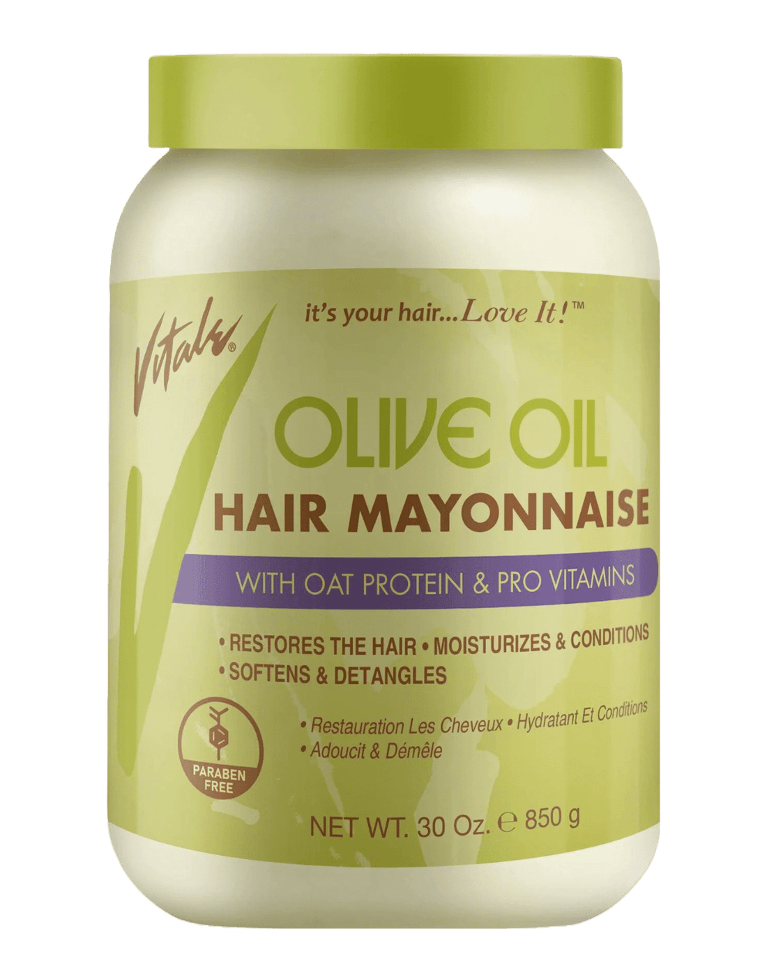 Vitale Olive Oil Hair Mayonnaise 30oz