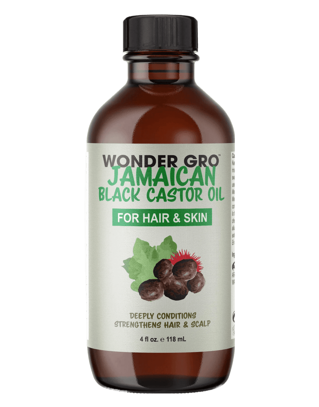Wonder Gro - Jamaican Black Castor Oil 4oz