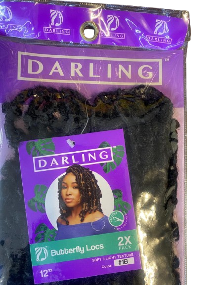 Darling butterfly locs 12'