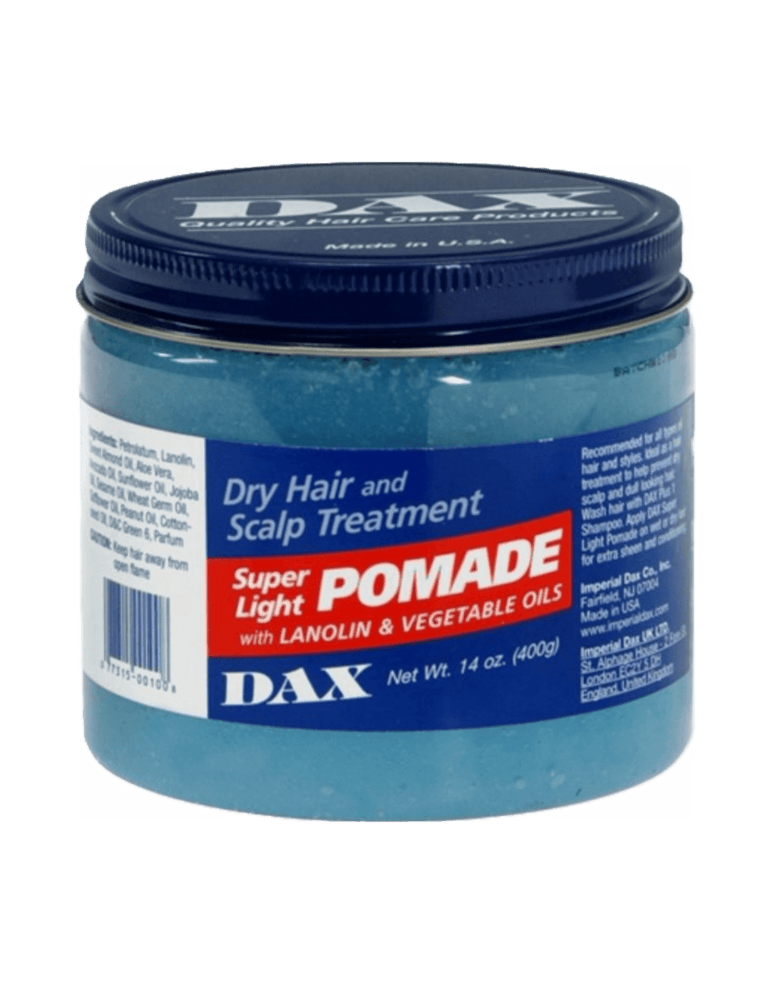 Dax Super Light Pomade 14oz