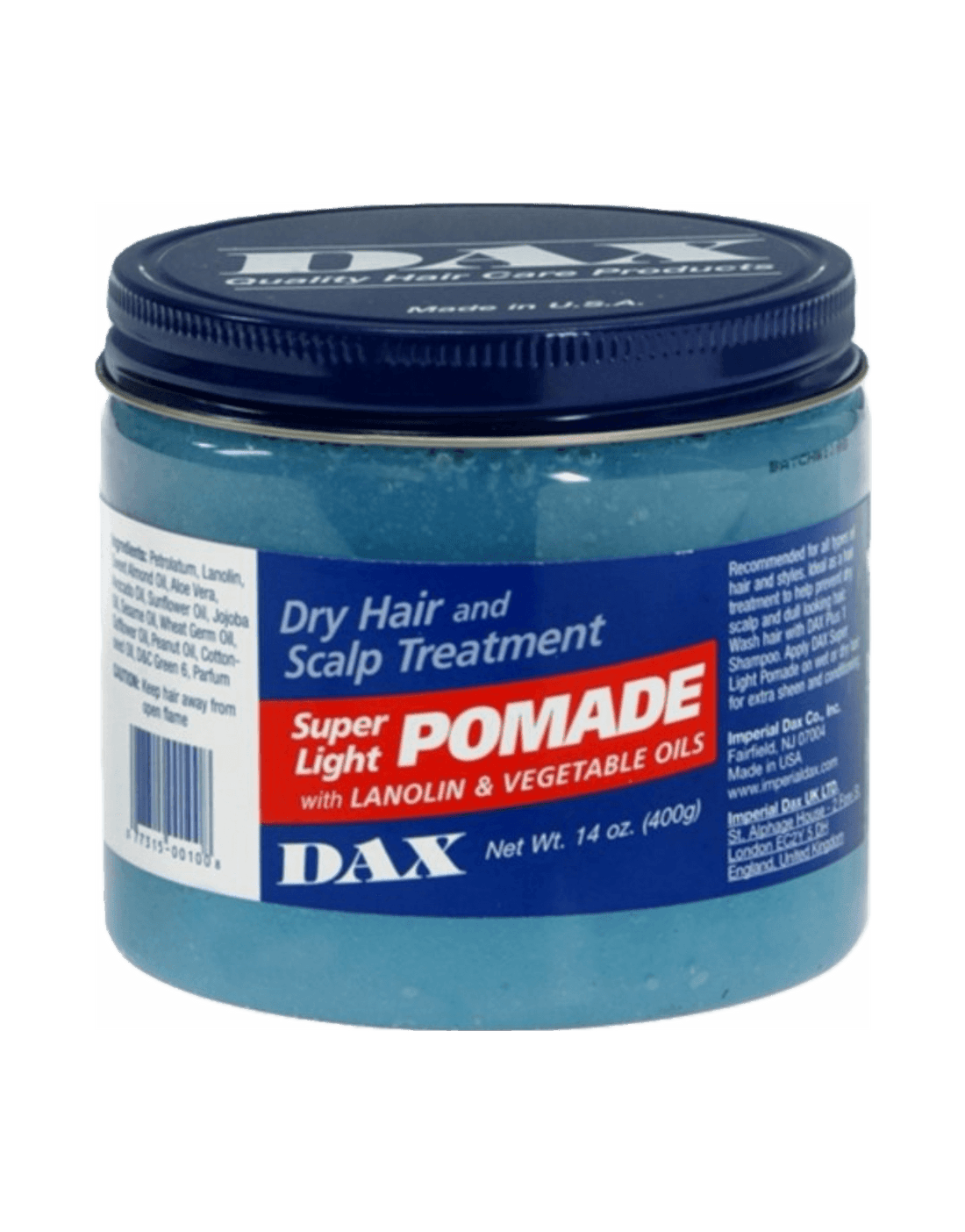 Dax Super Light Pomade 14oz