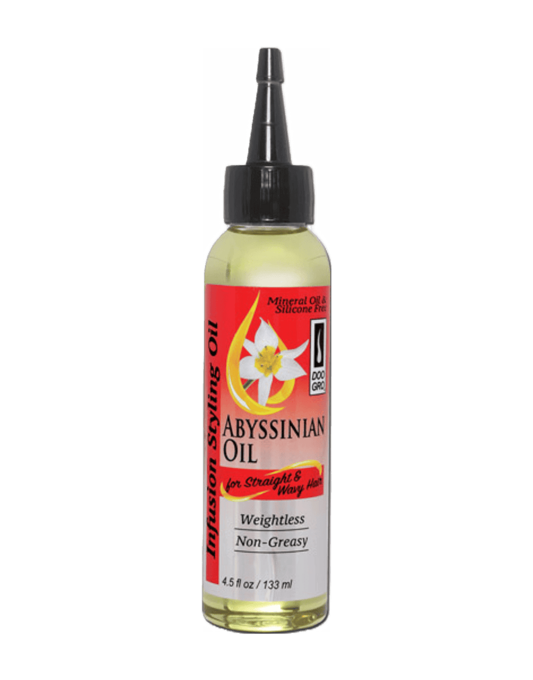 Doo Gro Infusion Styling Oil with Abyssinian Oil for Straight & Wavy Hair 4.5oz