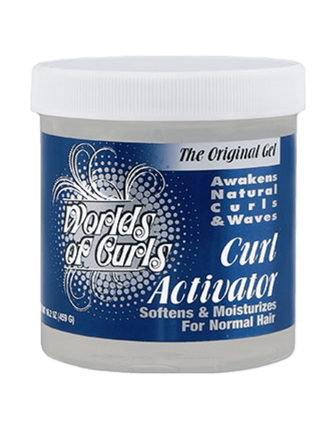 Worlds of Curls Curl Activator Gel for Normal Hair 16oz