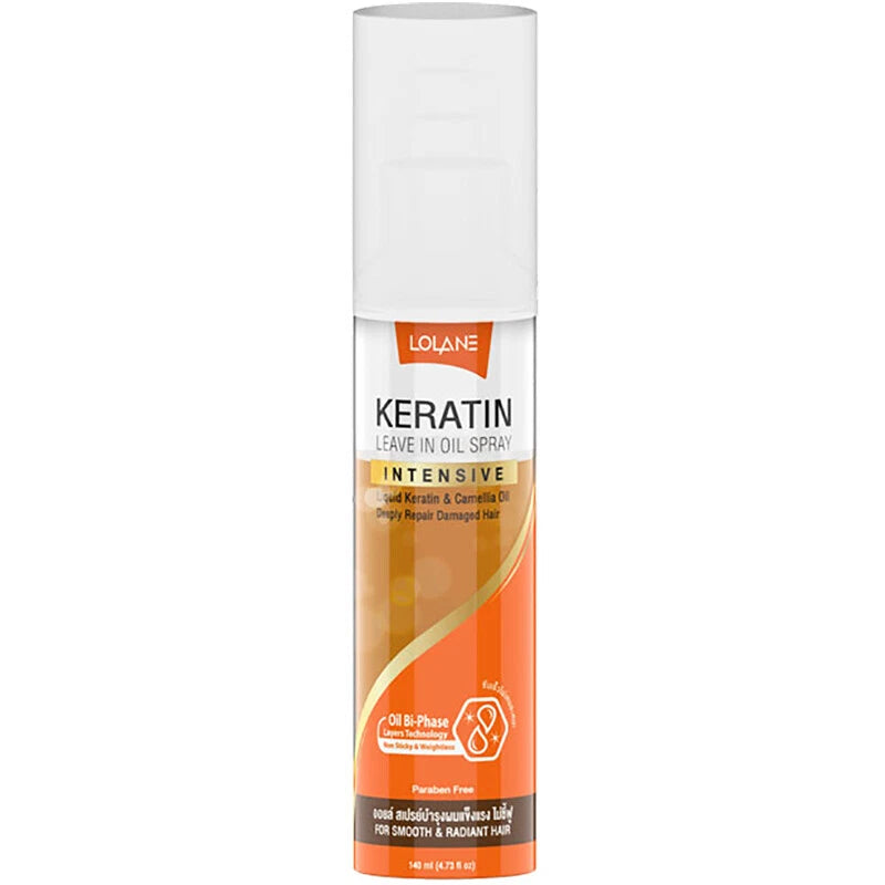 Lolane Intense Care Keratin Leave In Oil Spray 140ml