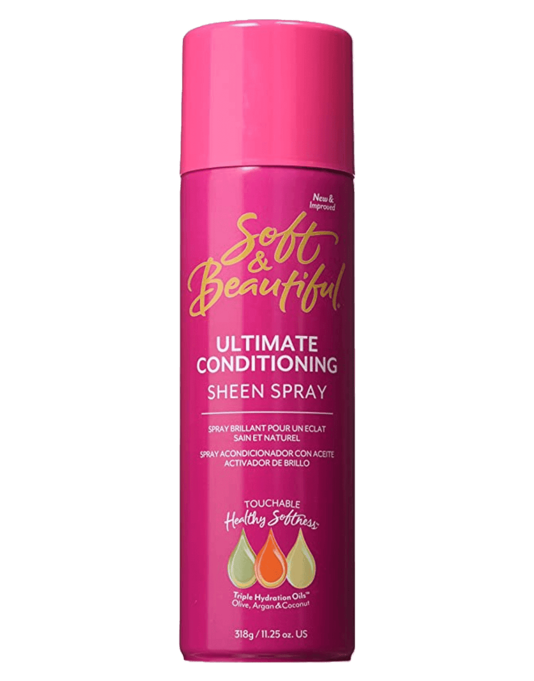 Soft &amp; Beautiful Oil Sheen Conditioning Spray 11.25oz