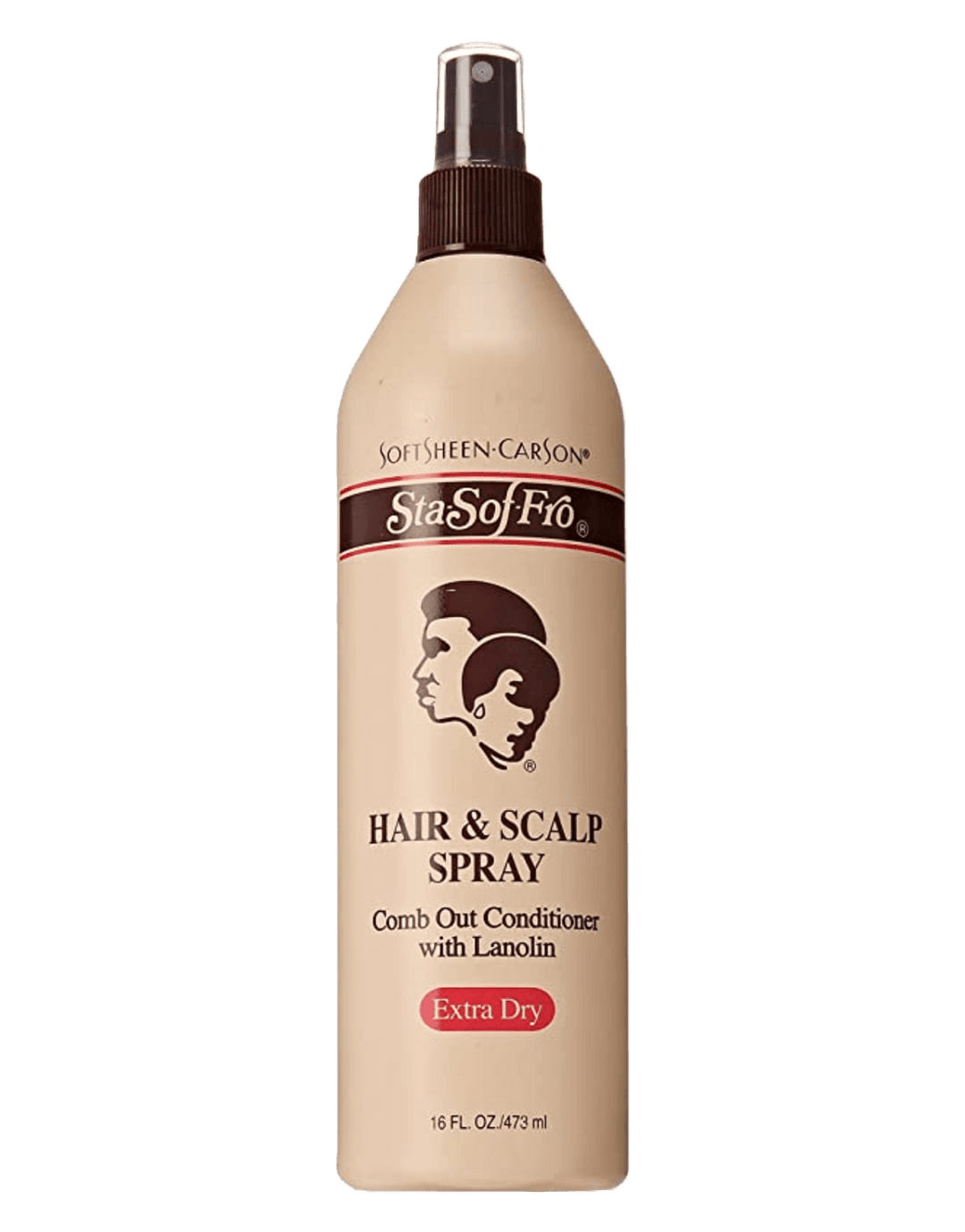 SoftSheen-Carson Sta-Sof-Fro Hair &amp; Scalp Spray Comb Out Conditioner Extra Dry 16oz