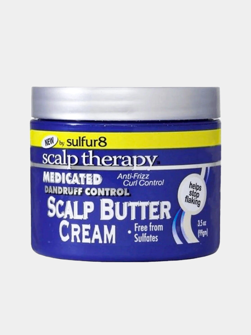 Sulfur8 Scalp Therapy Medicated Dandruff Control Scalp Butter Cream 3.5oz