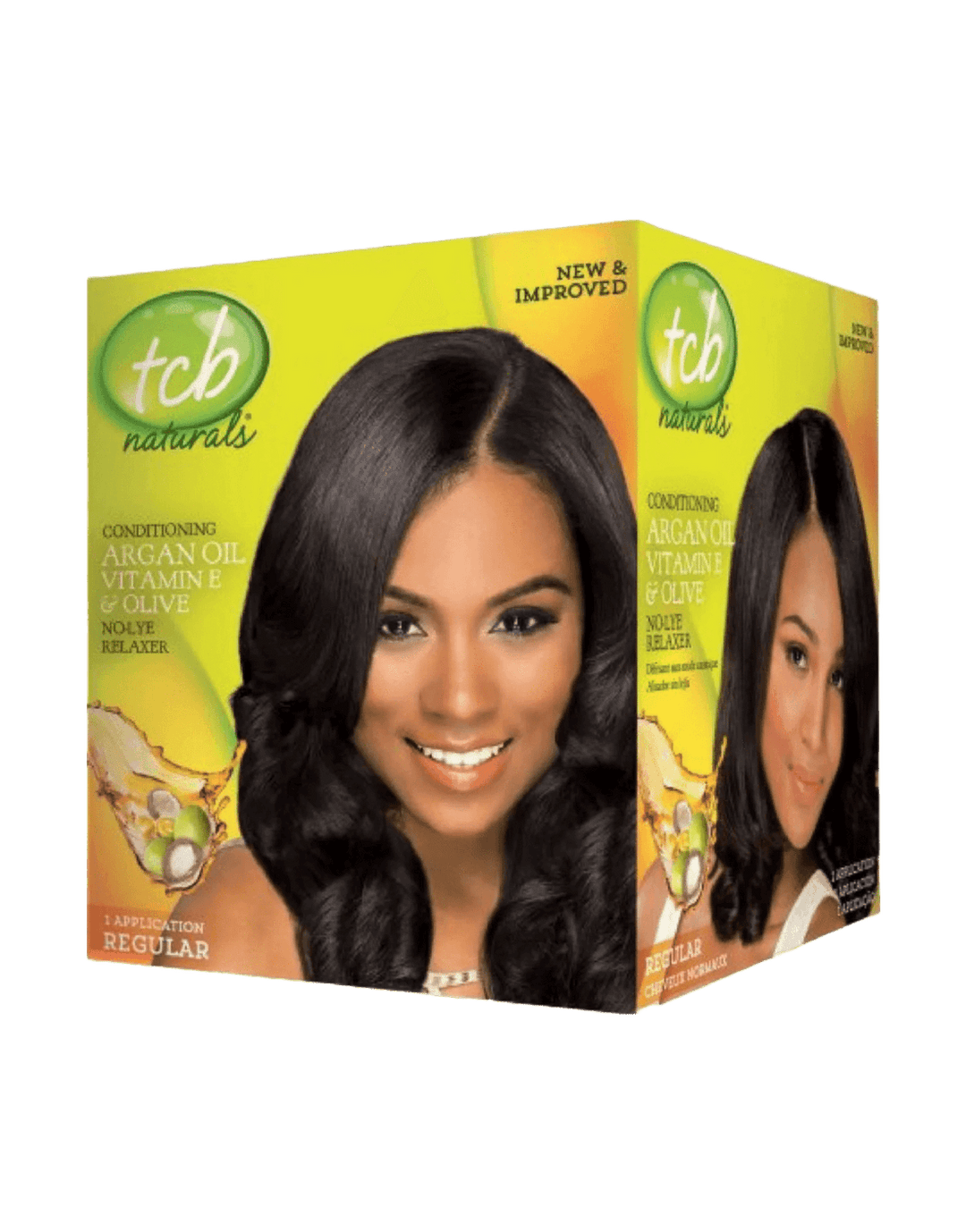 TCB Naturals Olive Oil No-Lye Relaxer Kit Regular