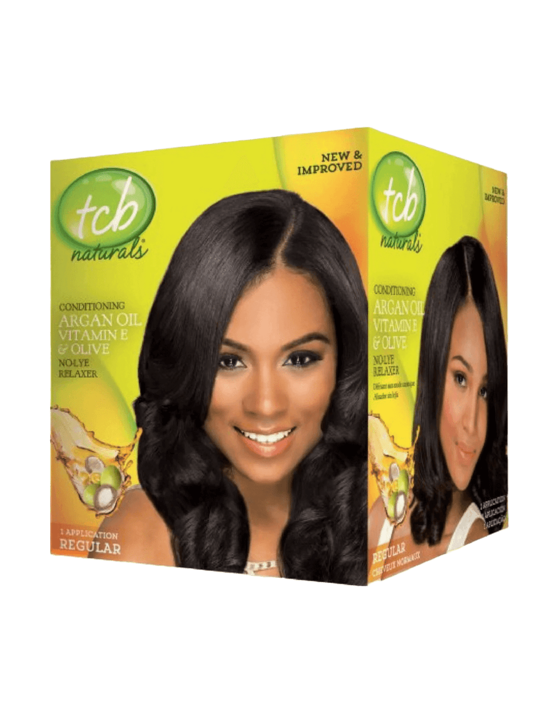 TCB Naturals Olive Oil No-Lye Relaxer Kit Regular