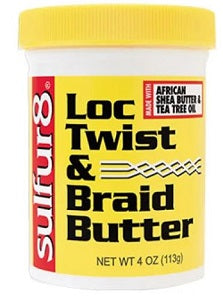 Sulfur8 Loc Twist &amp; Braid Butter 4oz