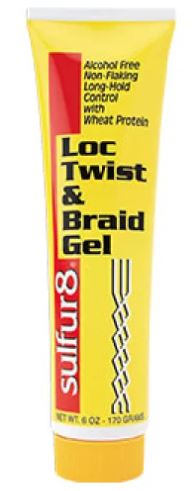 Sulfur8 Loc Twist &amp; Braid Gel 6oz