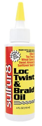 Sulfur8 Loc Twist &amp; Braid Oil 4oz
