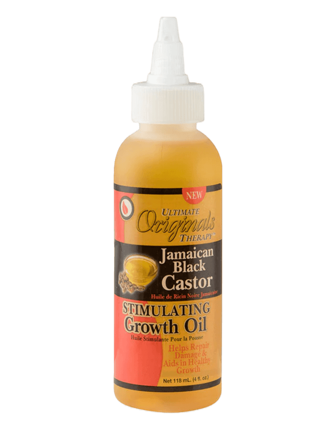 Africa's Best Ultimate Originals Therapy Jamaican Black Castor Oil Stimulating Growth Oil 4oz