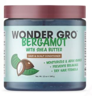 Wonder Gro Bergamot Hair &amp; Scalp Conditioner with Shea Butter 12oz