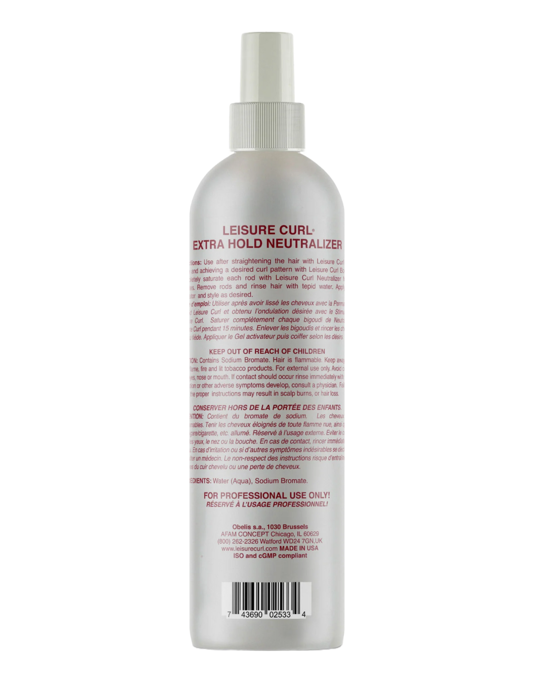 Leisure Curl - Extra Hold Neutrialiser