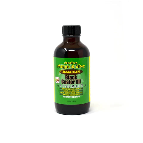 Jamaican Mango &amp; Lime Black Castor Oil Rosemary 4oz