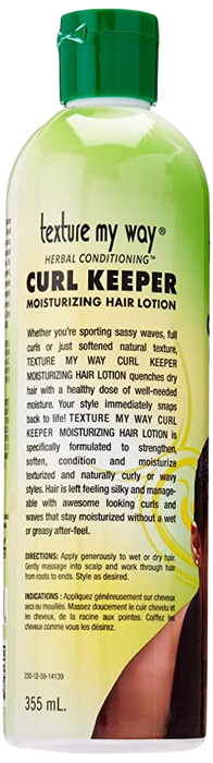 Texture My Way - Curl Keeper Moisturising Hair Lotion