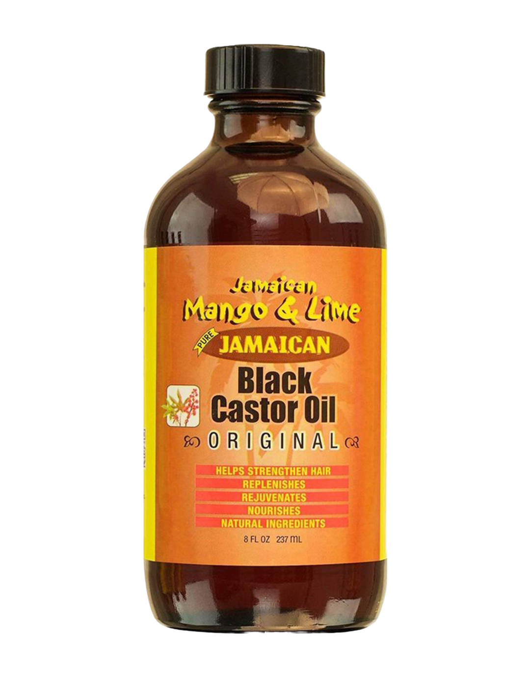 Jamaican Mango &amp; Lime - Black Castor Oil Original 8OZ
