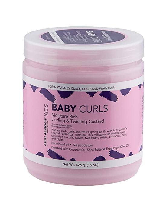 Aunt Jackie's Kids - Baby Curls Curling & Twisting Custard 15oz