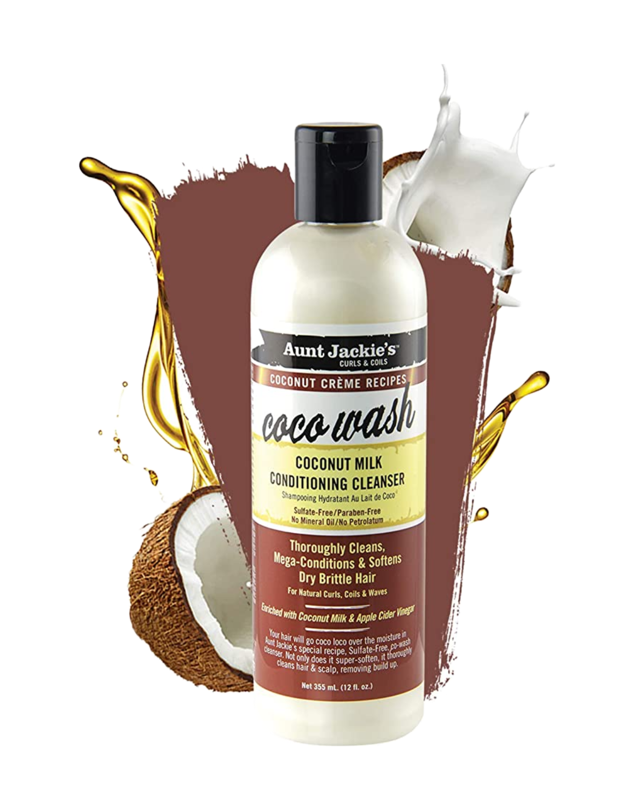 Aunt Jackie's Coconut Creme - Coco Wash Shampoo 12oz