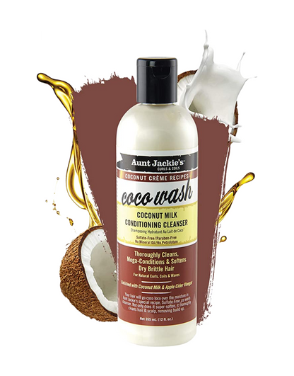 Aunt Jackie's Coconut Creme - Coco Wash Shampoo 12oz