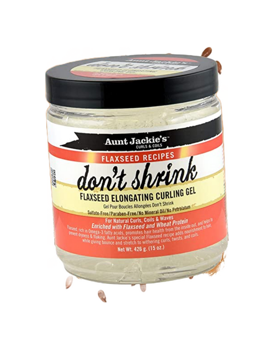 Aunt Jackie's Flaxseed - Don't Shrink Curling Gel 15oz