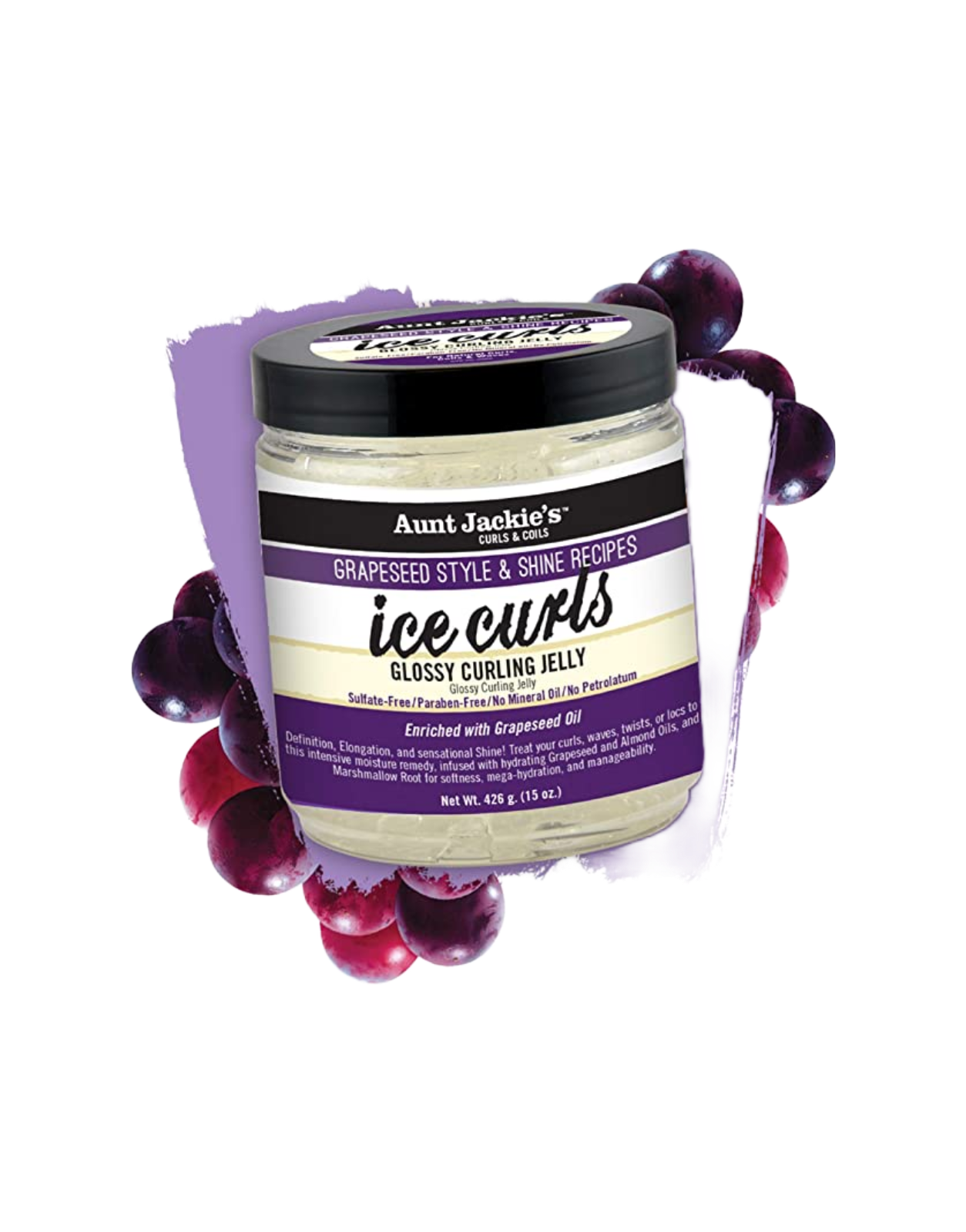 Aunt Jackie's Grapeseed - Ice Curls Glossy Curling Jelly 15oz