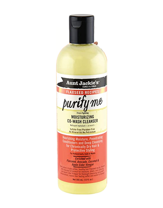 Aunt Jackie's Flaxseed - Purify Me Moisturizing Co-Wash Cleanser 12oz
