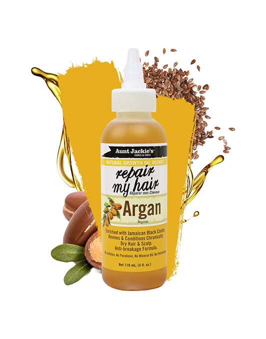 Aunt Jackie's Growth Oil - Repair My Hair Argan 4oz