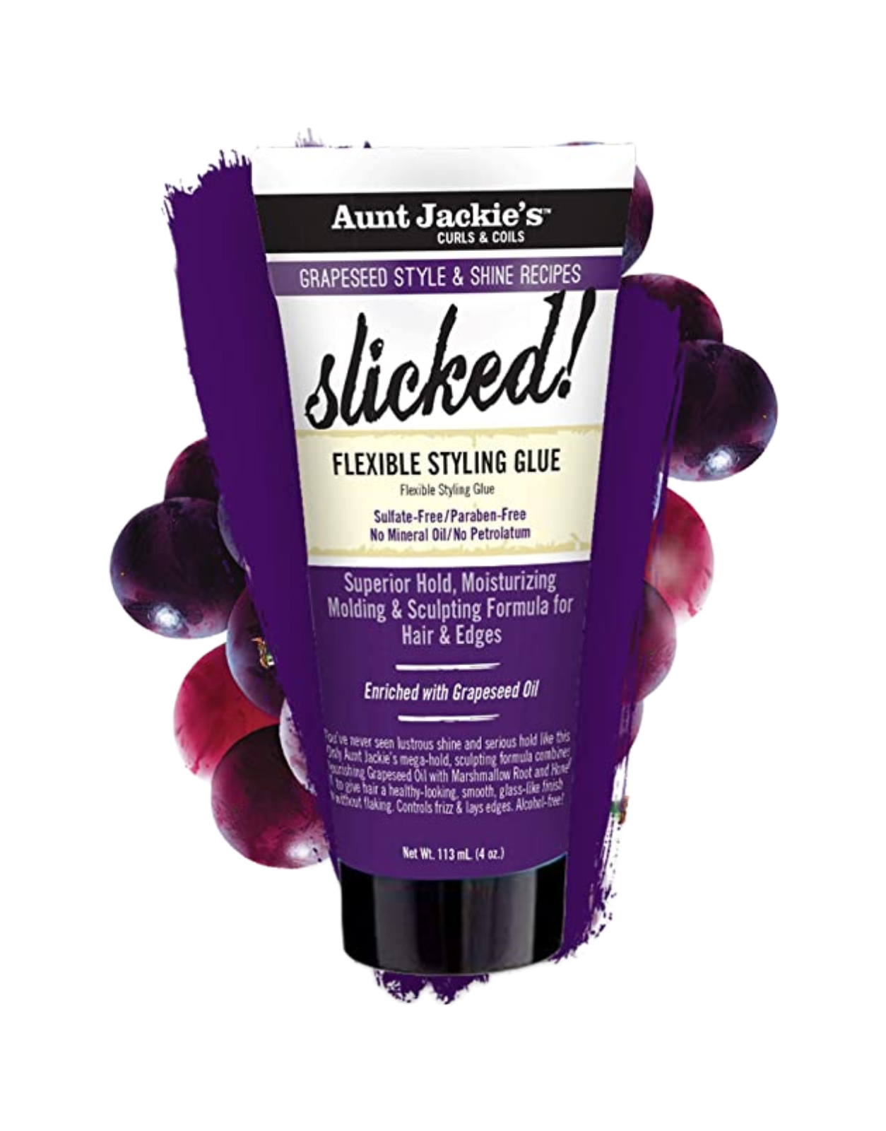 Aunt Jackie's Grapseed - Slicked! Styling Glue 4oz