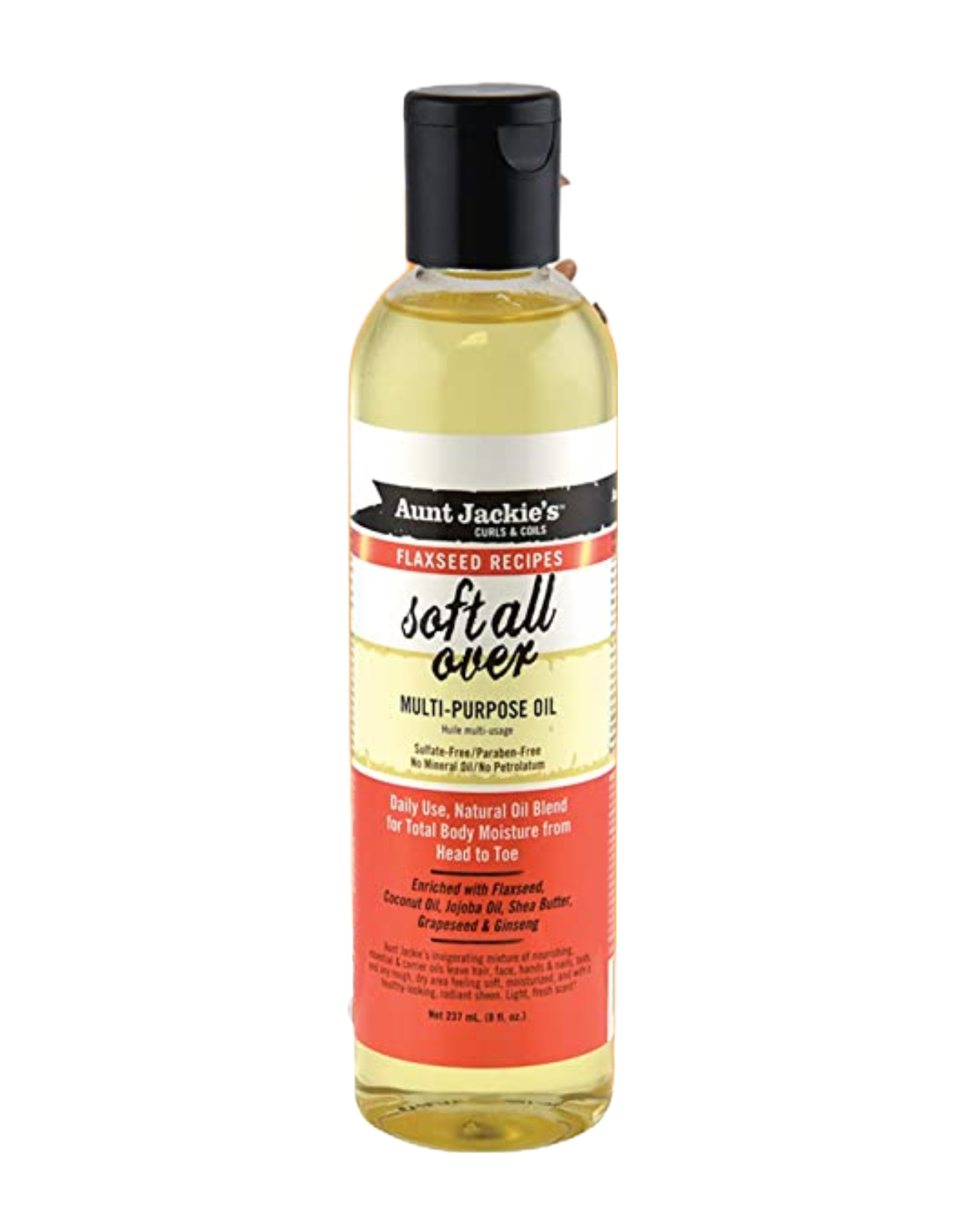 Aunt Jackie's Flaxseed - Soft All Over Multi-Purpose Oil 8oz