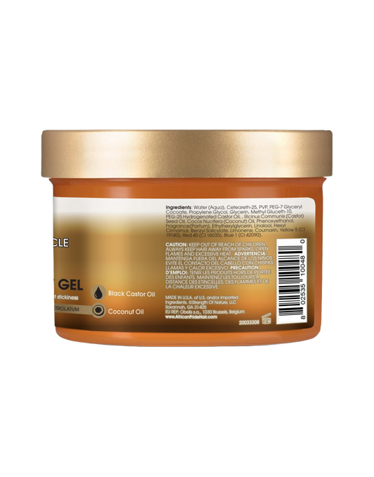African Pride - Black Castor Miracle Braid Loc &amp; Twist Gel 8oz