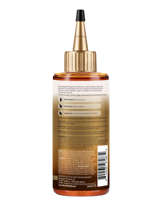 African Pride - Black Castor Miracle Hair &amp; Scalp Sealing Oil 6oz