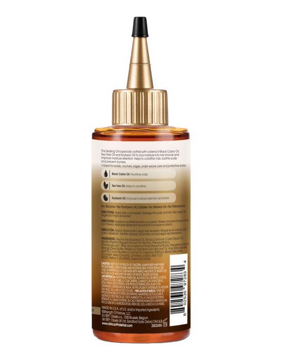 African Pride - Black Castor Miracle Hair & Scalp Sealing Oil 6oz