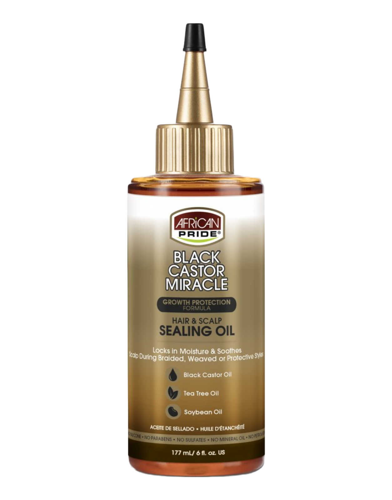 African Pride - Black Castor Miracle Hair & Scalp Sealing Oil 6oz